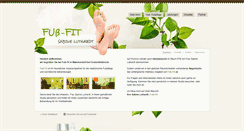 Desktop Screenshot of fussfit-luthardt.de